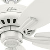 Hunter - 53319 - 52" Ceiling Fan - Newsome - Fresh White