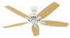 Hunter - 53319 - 52" Ceiling Fan - Newsome - Fresh White