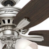 Hunter - 53318 - 52" Ceiling Fan - Newsome - Brushed Nickel