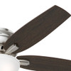 Hunter - 53315 - 52" Ceiling Fan - Newsome - Brushed Nickel