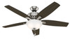 Hunter - 53312 - 52" Ceiling Fan - Newsome - Brushed Nickel