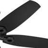 Hunter - 53294 - 52" Ceiling Fan - Builder - Matte Black