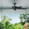 Hunter - 53294 - 52" Ceiling Fan - Builder - Matte Black