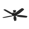 Hunter - 53243 - 52" Ceiling Fan - Builder - Matte Black