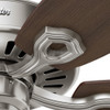 Hunter - 53241 - 52" Ceiling Fan - Builder - Brushed Nickel