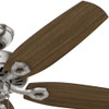 Hunter - 53241 - 52" Ceiling Fan - Builder - Brushed Nickel