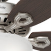 Hunter - 53090 - 52" Ceiling Fan - Builder - Brushed Nickel