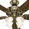 Hunter - 53063 - 52" Ceiling Fan - Studio Series - Antique Brass