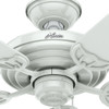 Hunter - 53054 - 52" Ceiling Fan - Sea Air - White