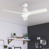 Hunter - 52928 - 52" Ceiling Fan - Aeronaut - Matte White
