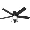 Hunter - 52836 - 52" Ceiling Fan - Anisten - Matte Black