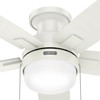 Hunter - 52835 - 52" Ceiling Fan - Anisten - Fresh White