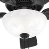 Hunter - 52790 - 44" Ceiling Fan - Swanson - Matte Black
