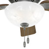 Hunter - 52780 - 44" Ceiling Fan - Swanson - Matte Silver
