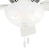 Hunter - 52778 - 44" Ceiling Fan - Swanson - Fresh White