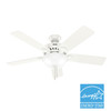 Hunter - 52727 - 52" Ceiling Fan - Pro's Best - Fresh White