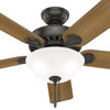 Hunter - 52726 - 52" Ceiling Fan - Pro's Best - Noble Bronze