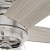 Hunter - 52656 - 52" Ceiling Fan - Xidane - Brushed Nickel