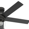 Hunter - 52655 - 52" Ceiling Fan - Xidane - Matte Black