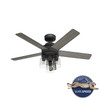Hunter - 52650 - 52" Ceiling Fan - Lochemeade - Matte Black