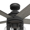 Hunter - 52650 - 52" Ceiling Fan - Lochemeade - Matte Black