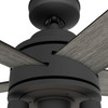 Hunter - 52650 - 52" Ceiling Fan - Lochemeade - Matte Black