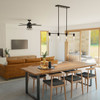 Hunter - 52650 - 52" Ceiling Fan - Lochemeade - Matte Black
