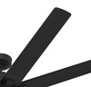 Hunter - 52618 - 72" Ceiling Fan - Overton - Matte Black