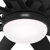 Hunter - 52615 - 60" Ceiling Fan - Overton - Matte Black