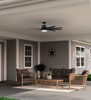 Hunter - 52615 - 60" Ceiling Fan - Overton - Matte Black