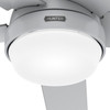 Hunter - 52614 - 52" Ceiling Fan - Aerodyne - Dove Grey