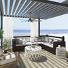 Hunter - 52612 - 52" Ceiling Fan - Skyflow - Matte Silver