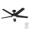 Hunter - 52589 - 52" Ceiling Fan - Skyflow - Matte Black