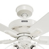 Hunter - 52535 - 52" Ceiling Fan - Crestfield - Fresh White