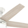 Hunter - 52494 - 44" Ceiling Fan - Bardot - Fresh White