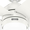 Hunter - 52493 - 52" Ceiling Fan - Bardot - Fresh White