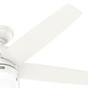 Hunter - 52493 - 52" Ceiling Fan - Bardot - Fresh White