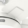 Hunter - 52488 - 44" Ceiling Fan - Anisten - Fresh White