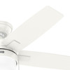Hunter - 52488 - 44" Ceiling Fan - Anisten - Fresh White