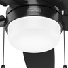 Hunter - 52486 - 44" Ceiling Fan - Anisten - Matte Black