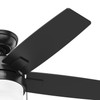 Hunter - 52486 - 44" Ceiling Fan - Anisten - Matte Black