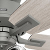 Hunter - 52427 - 44" Ceiling Fan - Gatlinburg - Matte Silver