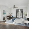 Hunter - 52427 - 44" Ceiling Fan - Gatlinburg - Matte Silver