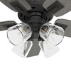 Hunter - 52425 - 44" Ceiling Fan - Gatlinburg - Matte Black