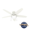 Hunter - 52418 - 52" Ceiling Fan - Lilliana - Fresh White