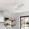 Hunter - 52408 - 52" Ceiling Fan - Presto - Matte White