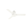 Hunter - 52402 - 44" Ceiling Fan - Presto - Matte White