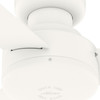 Hunter - 52402 - 44" Ceiling Fan - Presto - Matte White