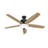Hunter - 52400 - 60" Ceiling Fan - Reveille - Matte Black