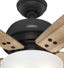Hunter - 52400 - 60" Ceiling Fan - Reveille - Matte Black
